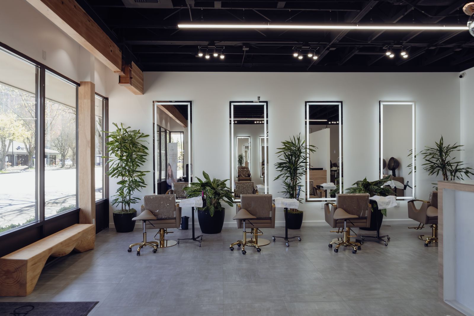 Crown & Core salon interior